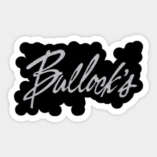 Bullock's Defunct Department Store Vintage Retro Sticker